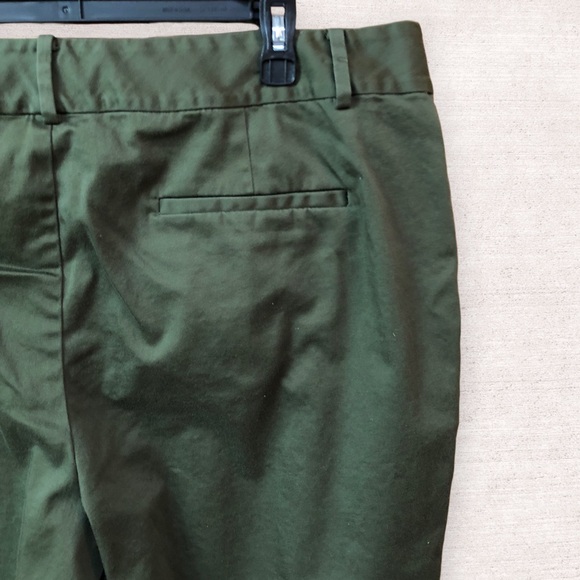 Lauren Ralph Lauren Women’s Army Green Flat Front Slacks Pants 22W - Picture 3 of 6